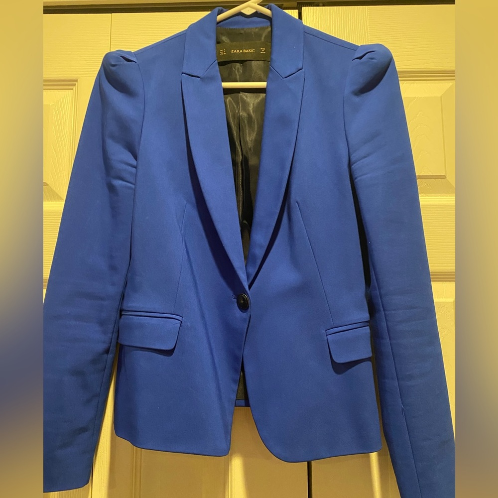 Royal Blue Zara blazer